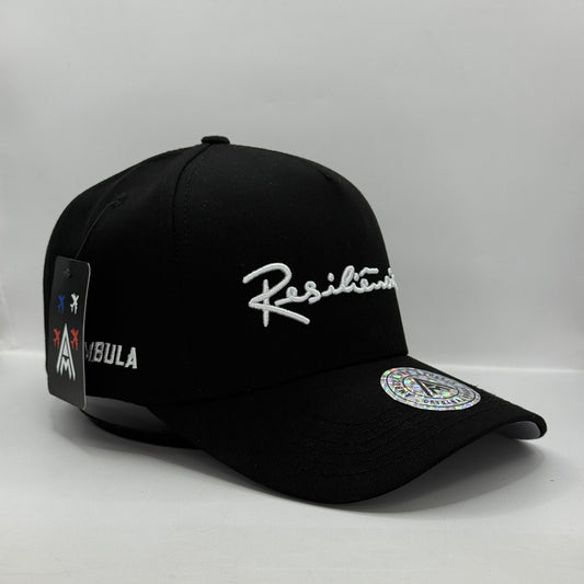 Gorra Clásica AMBULA - Edición "RESILIENCIA" (Negro & Blanco)
