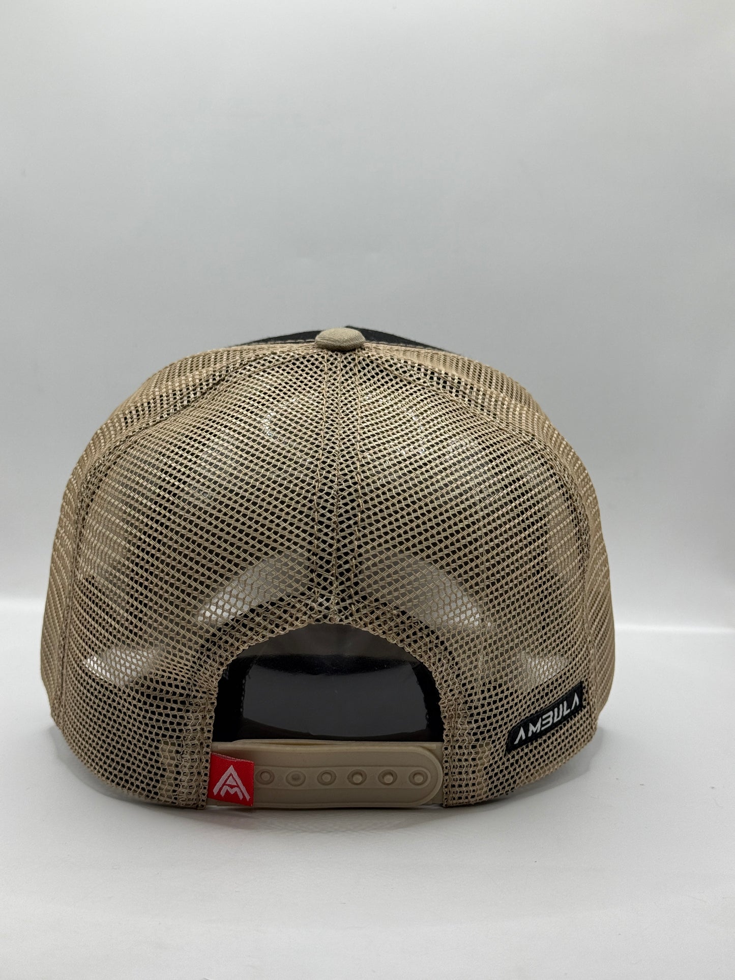 Gorra / Jockey AMBULA - Edición "Fe Bicolor" (Negro & Khaki)