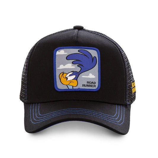 Gorra Trucker Caplabs - Edición Looney Tunes "ROAD RUNNER BLACK"