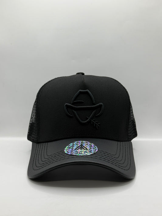 Gorra / Jockey AMBULA - Edición "COWBOY RIDER" (All Black)