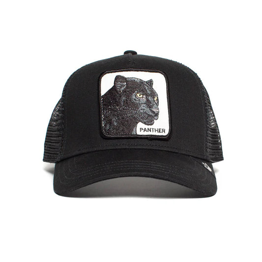 Gorra Trucker Goorin Bros. - Edición "THE PANTHER" (All Black)
