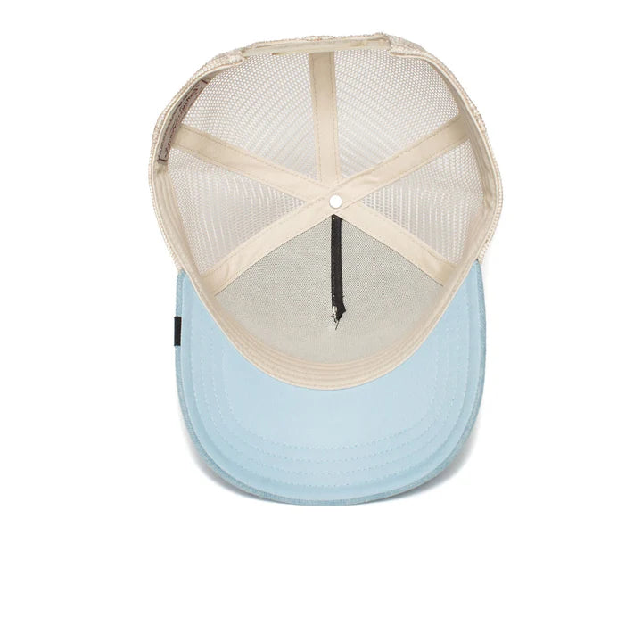 Gorra Trucker Goorin Bros. - Edición "THE CASH COW" (Jean / Denim)