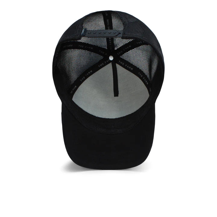 Gorra Trucker Goorin Bros. - Edición "THE GOAT" (All Black)
