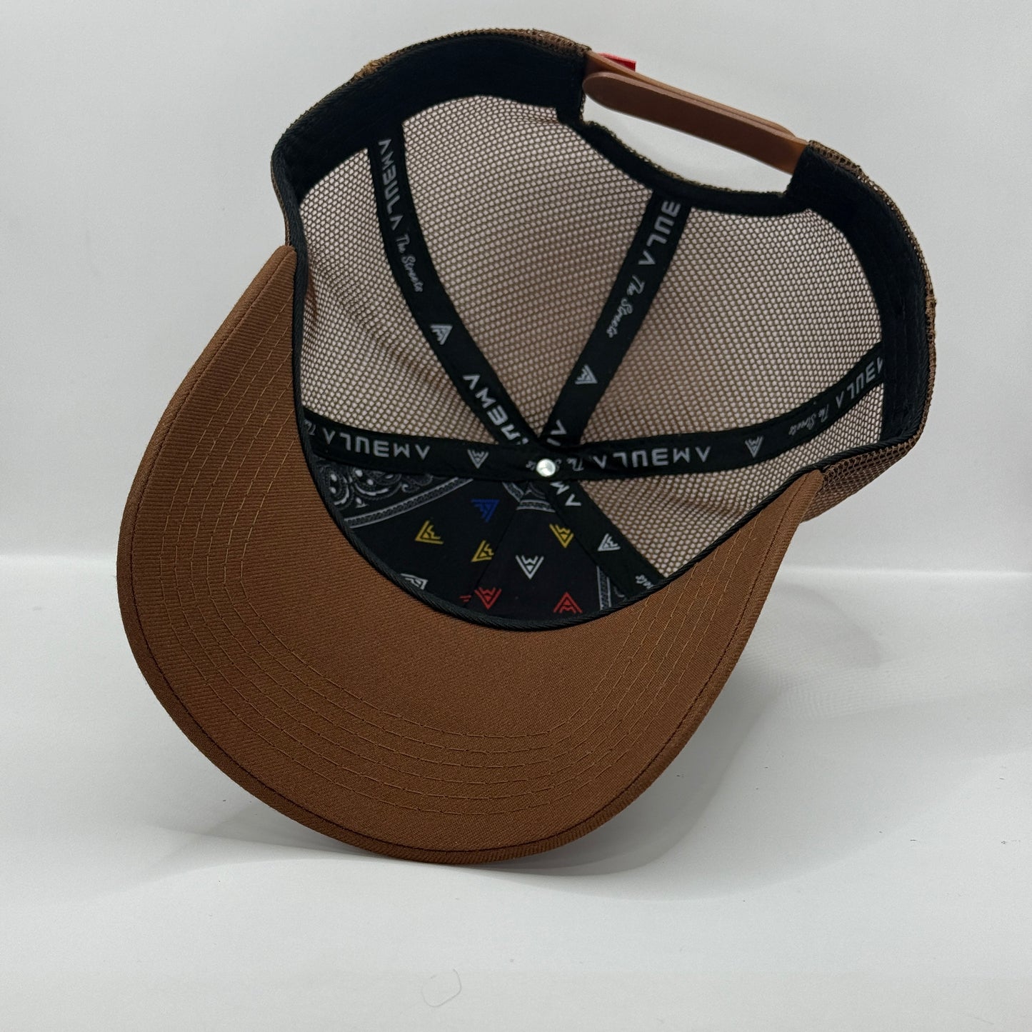 Gorra Trucker AMBULA - Edición "CAMO DEER" (Camuflaje Bosque & Café)