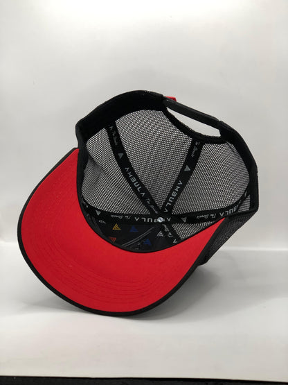 Gorra Jockey AMBULA - Edición "VZLA BOLD" (Negro & Blanco)