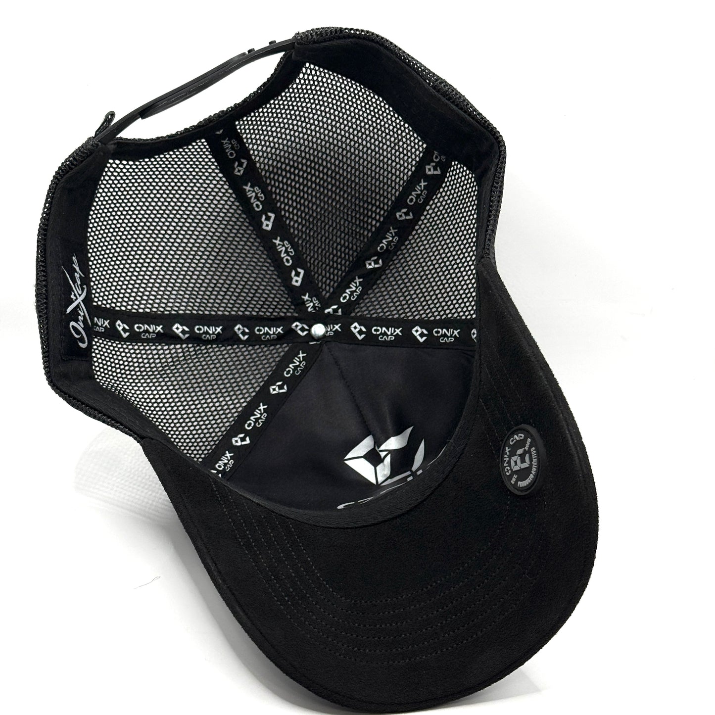 Gorra Trucker ONIX CAP - Edicion Especial "BORDER COLLIE" (Total Black)