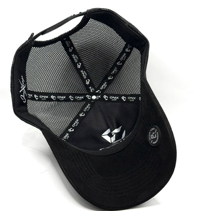 Gorra Trucker ONIX CAP - Edicion Especial "BORDER COLLIE" (Total Black)