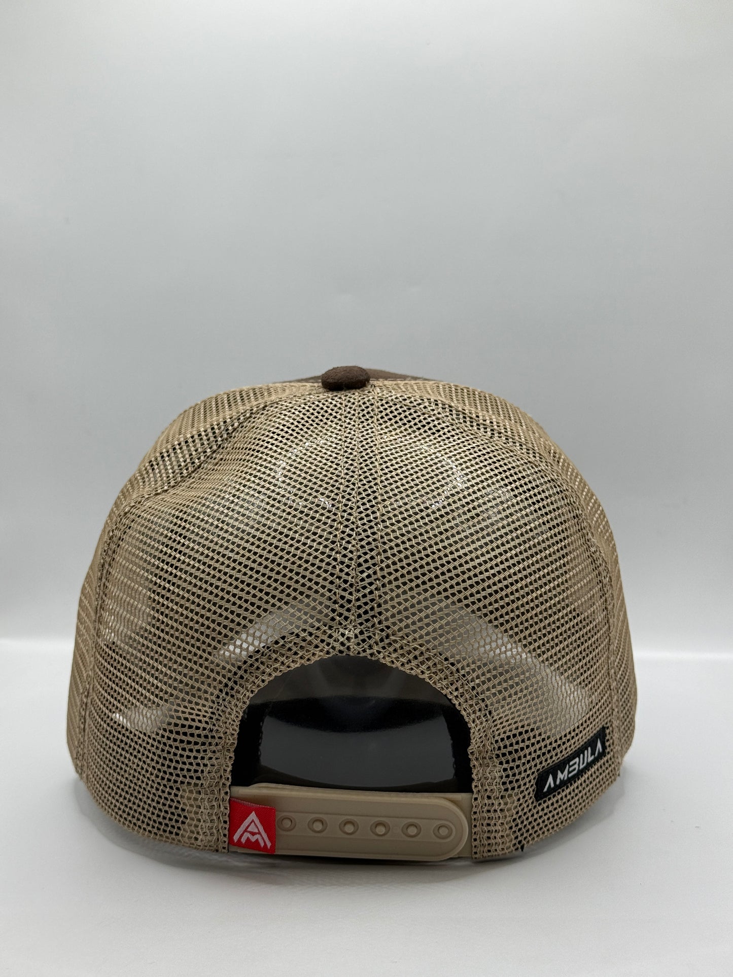 Gorra / Jockey AMBULA - Edición "COWBOY LIKE ME" (Gamuza Marrón y Beige)