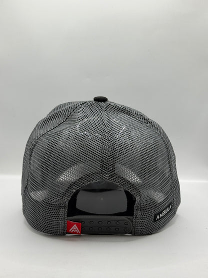 Gorra / Jockey AMBULA - Edición "JESUS Monocromo" (Negro & Gris)