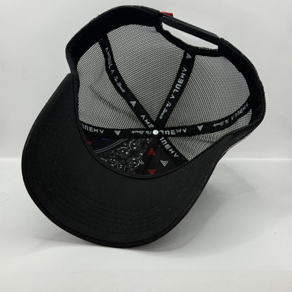 Gorra Trucker AMBULA - Edición "Logo Clásico" (Total Black)