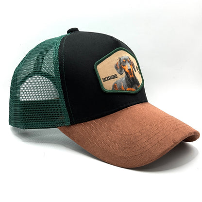 Gorra Trucker ONIX CAP - Edicion Especial "DACHSHUND" (Forest & Earth)