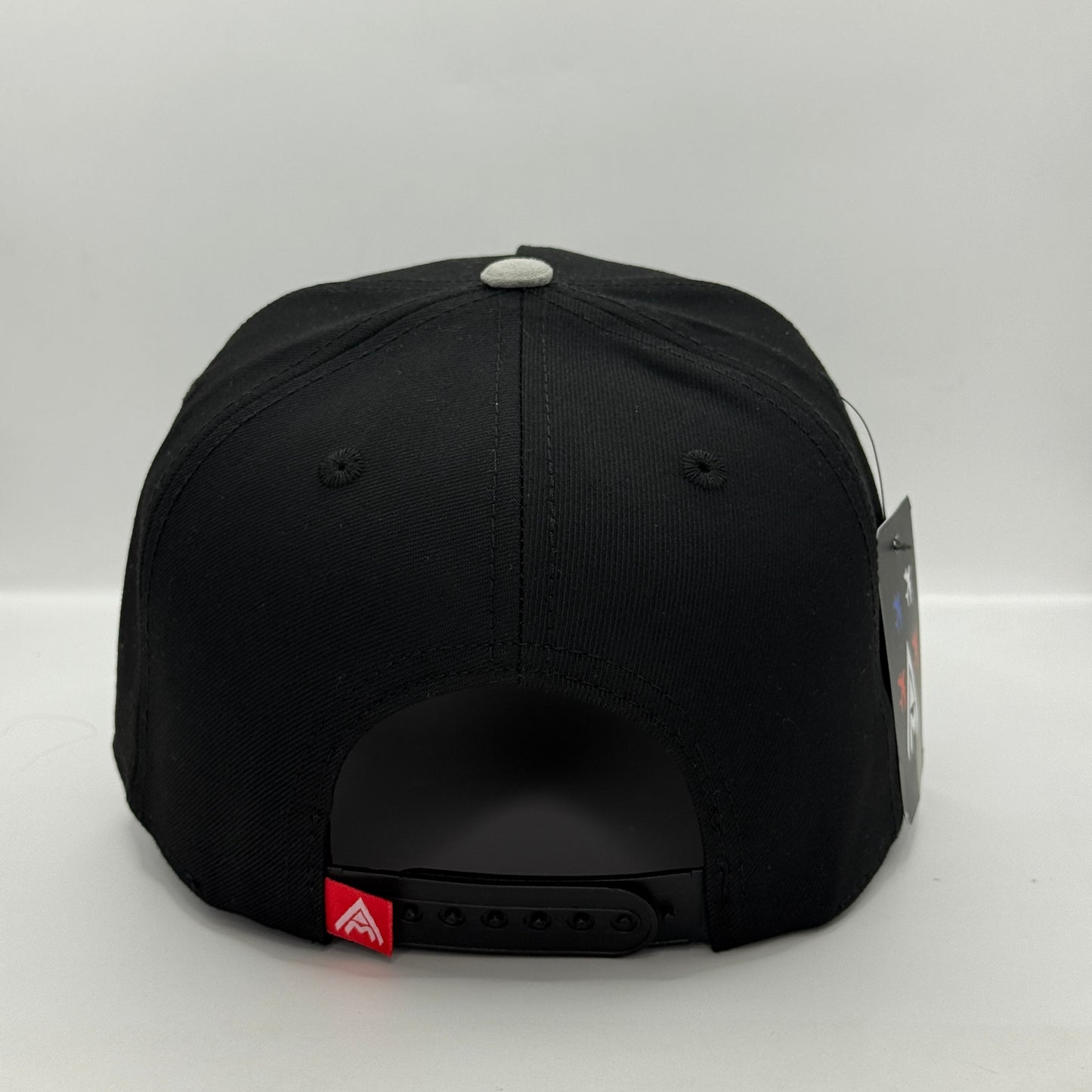 Gorra Trucker AMBULA - Edición "DIOS" (Negro & Gris Suede)