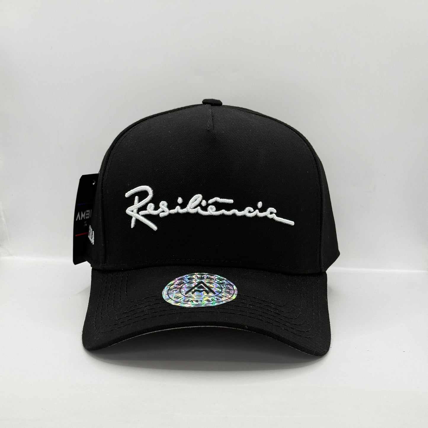 Gorra Clásica AMBULA - Edición "RESILIENCIA" (Negro & Blanco)