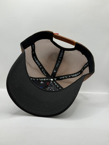 Gorra / Jockey AMBULA - Edición "Fe Tricolor" (Blanco Crema, Negro y Café)