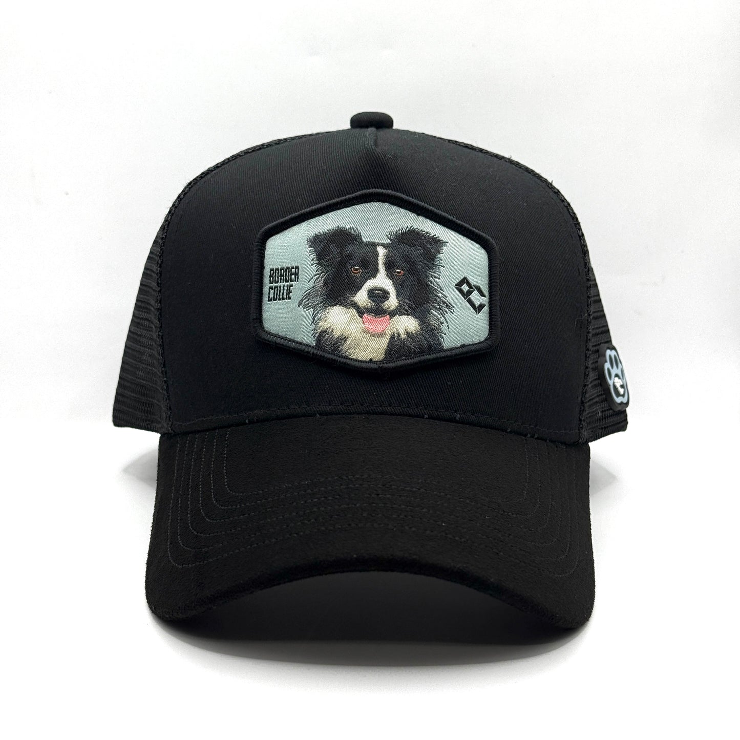 Gorra Trucker ONIX CAP - Edicion Especial "BORDER COLLIE" (Total Black)