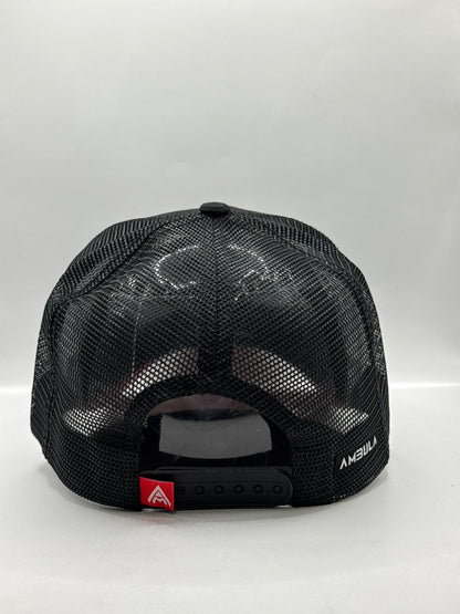 Gorra / Jockey AMBULA - Edición "FOUR ACES" (Negro & Rojo)