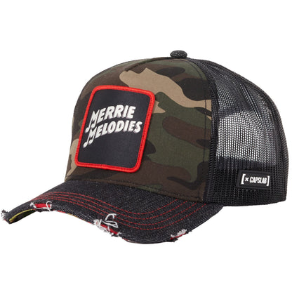 Gorra Trucker Caplabs - Edición "MERRIE MELODIES" CAMUFLADO