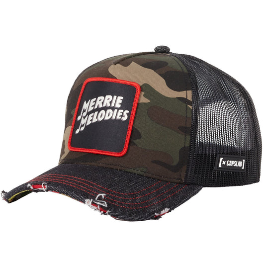 Gorra Trucker Caplabs - Edición "MERRIE MELODIES" CAMUFLADO