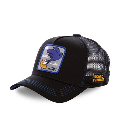 Gorra Trucker Caplabs - Edición Looney Tunes "ROAD RUNNER BLACK"