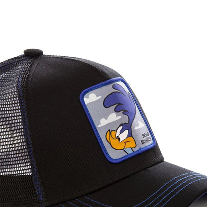 Gorra Trucker Caplabs - Edición Looney Tunes "ROAD RUNNER BLACK"