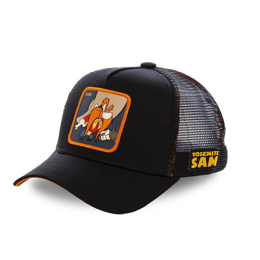 Gorra Trucker Caplabs - Edición Looney Tunes "SAM BLACK"