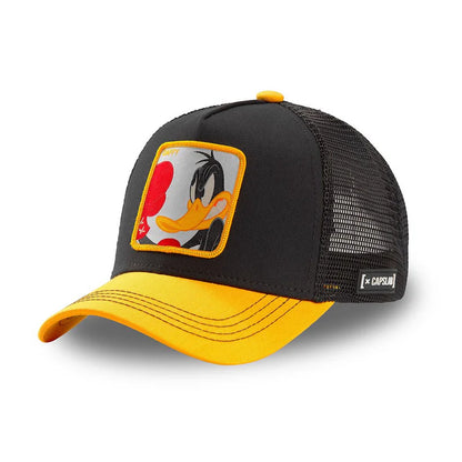 Gorra Trucker Caplabs - Edición Looney Tunes "DAFFY YELLOW"