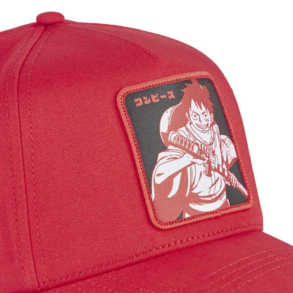 Gorra Clásica Caplabs - Edición Anime "LUFFY" (Red)