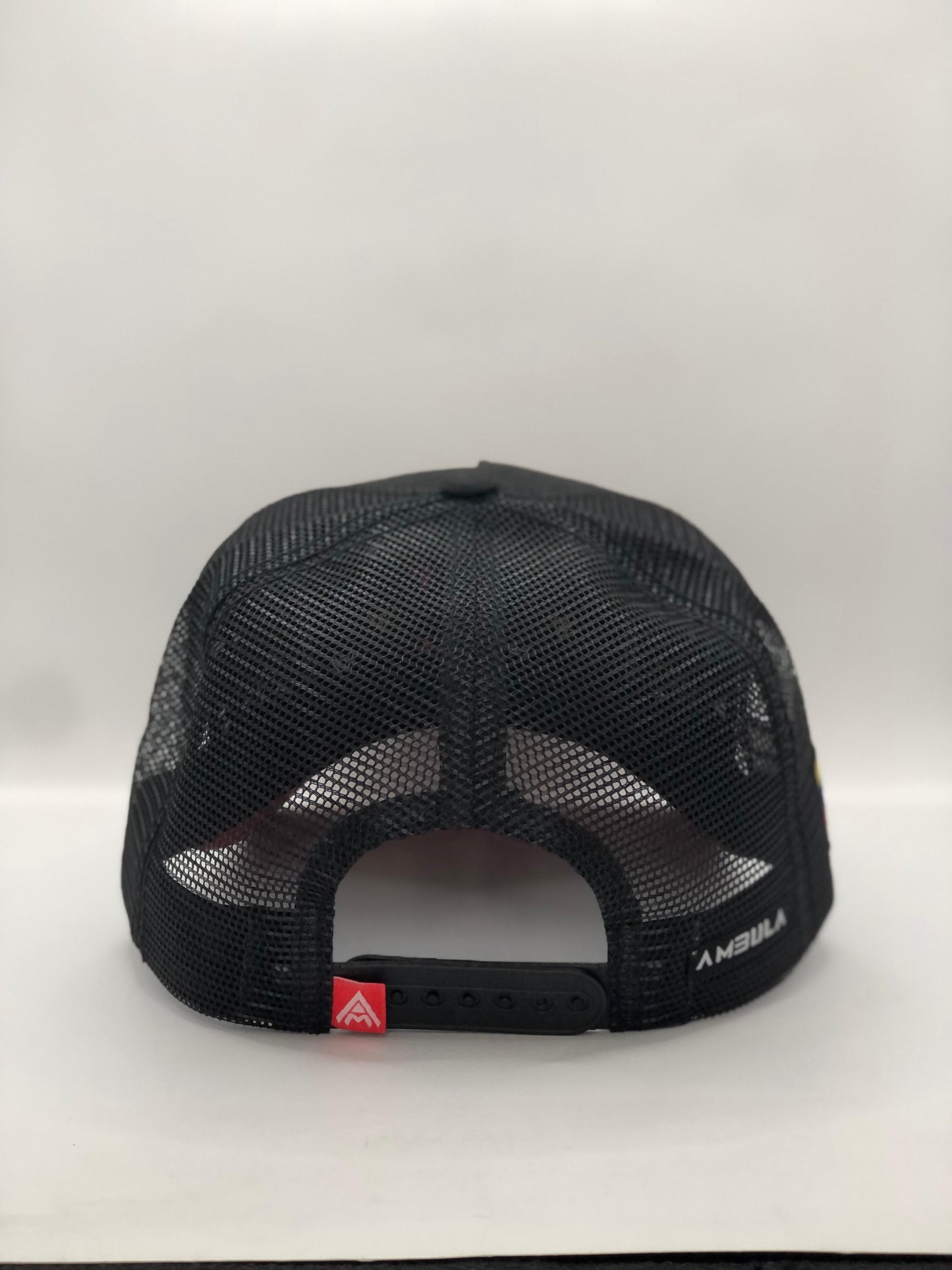 Gorra / Jockey AMBULA - Edición "VZLA ESCUDO" (Negro & Tricolor)