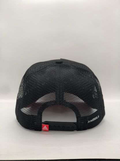 Gorra / Jockey AMBULA - Edición "VZLA ESCUDO" (Negro & Tricolor)