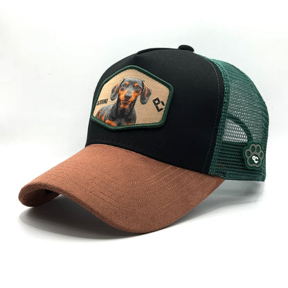 Gorra Trucker ONIX CAP - Edicion Especial "DACHSHUND" (Forest & Earth)