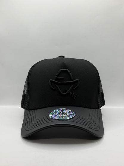 Gorra / Jockey AMBULA - Edición "COWBOY RIDER" (All Black)