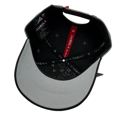 Gorra Baseball AMBULA - Edición "FE FORTALEZA" (Gris & Negro)