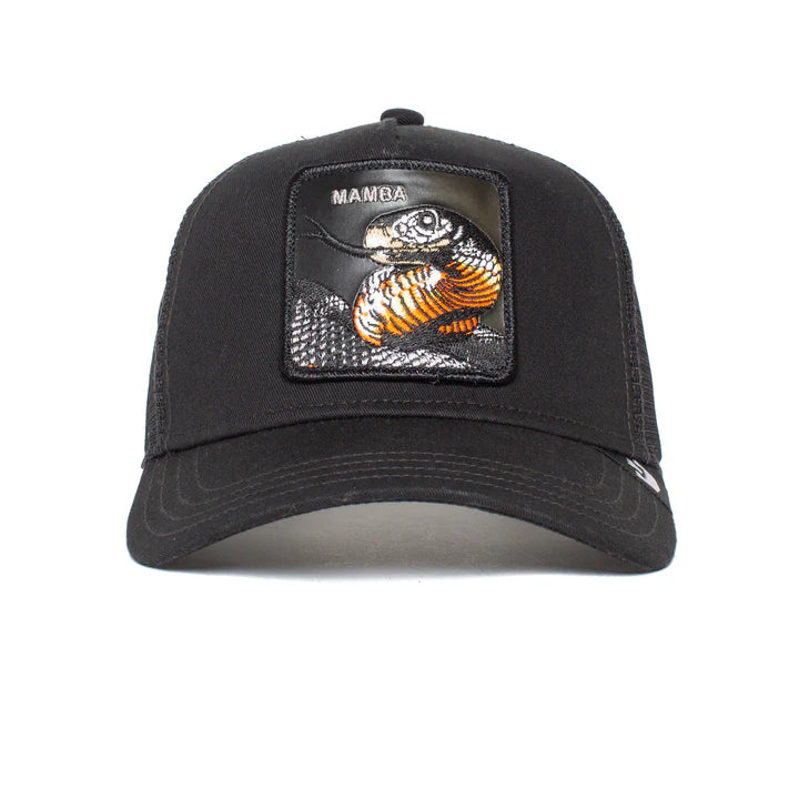Gorra Trucker Goorin Bros. - Edición "MAMBA" (All Black)