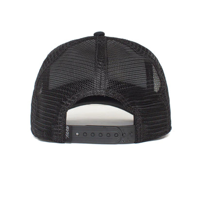 Gorra Trucker Goorin Bros. - Edición "THE SLIDE PENGUIN" (All Black)