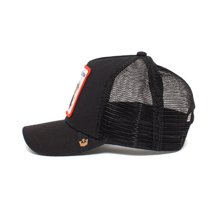 Gorra Trucker Goorin Bros. - Edición "THE FREEDOM EAGLE" (All Black)