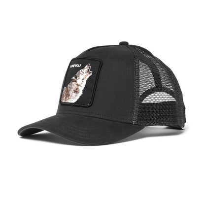 Gorra Trucker Goorin Bros. - Edición "THE LONE WOLF" (Black)