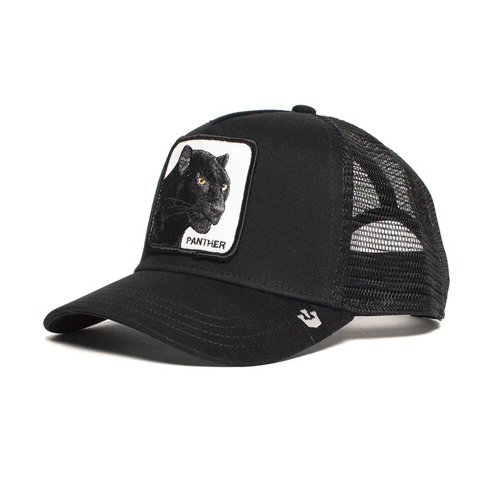 Gorra Trucker Goorin Bros. - Edición "THE PANTHER" (All Black)