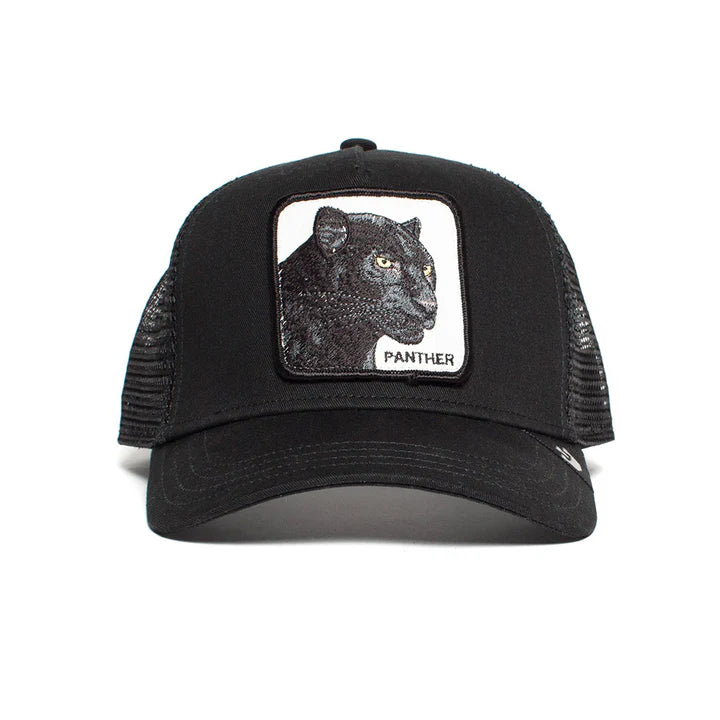 Gorra Trucker Goorin Bros. - Edición "THE PANTHER" (All Black)