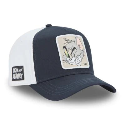 Gorra Trucker Caplabs - Edición Clásicos "TOM NAVY & BLANCO"