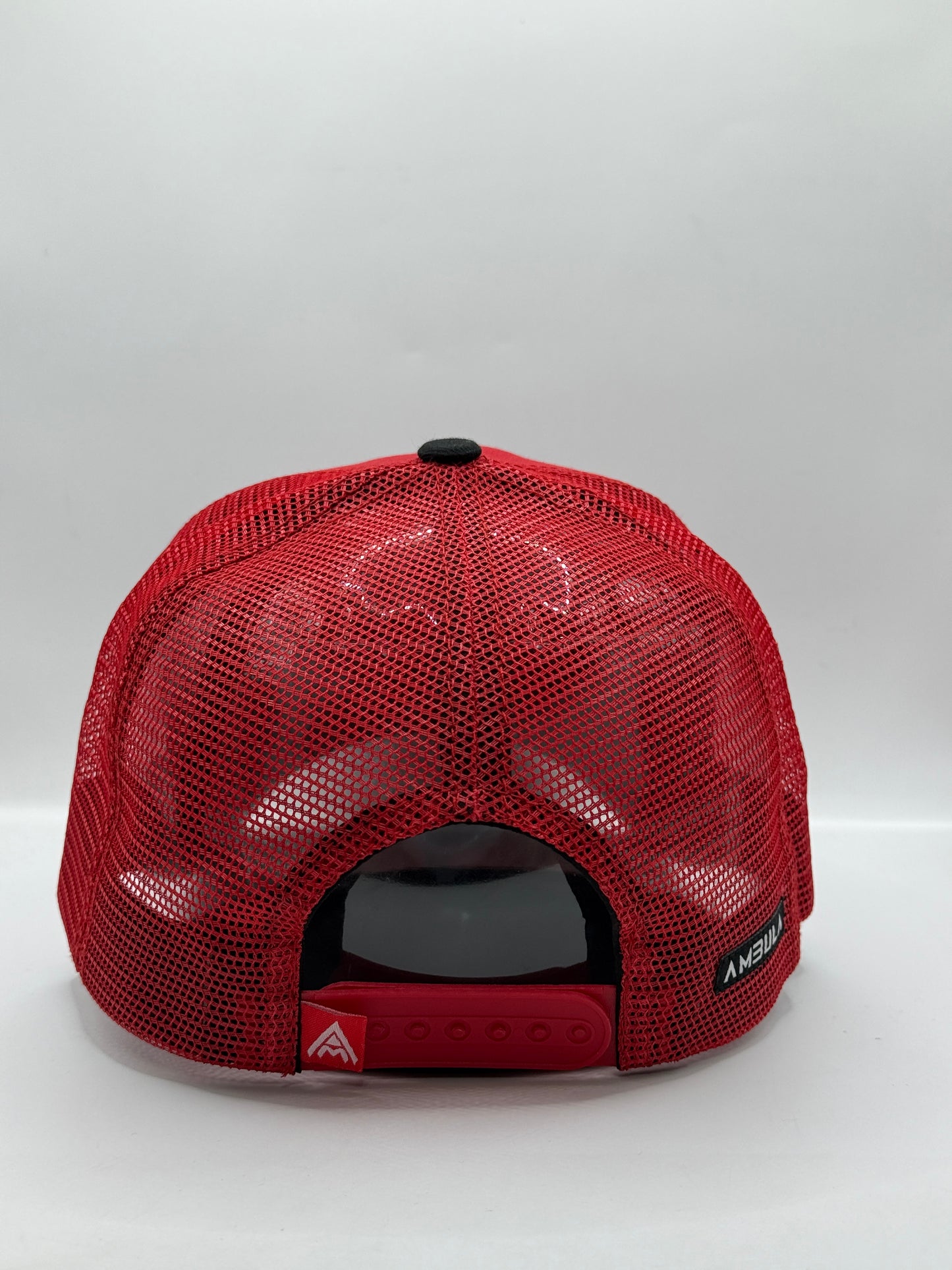 Gorra / Jockey AMBULA - Edición "CLOVER MONEY" (Rojo & Negro)