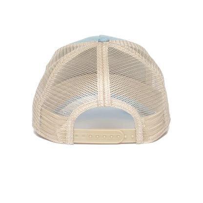 Gorra Trucker Goorin Bros. - Edición "THE CASH COW" (Jean / Denim)