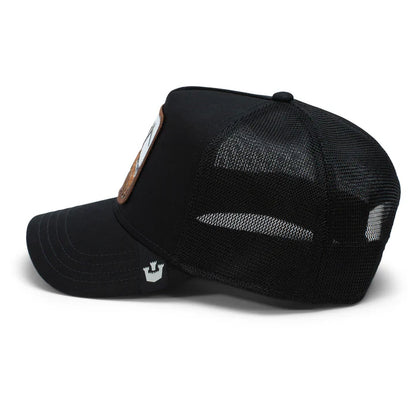 Gorra Trucker Goorin Bros. - Edición "THE GOAT" (All Black)