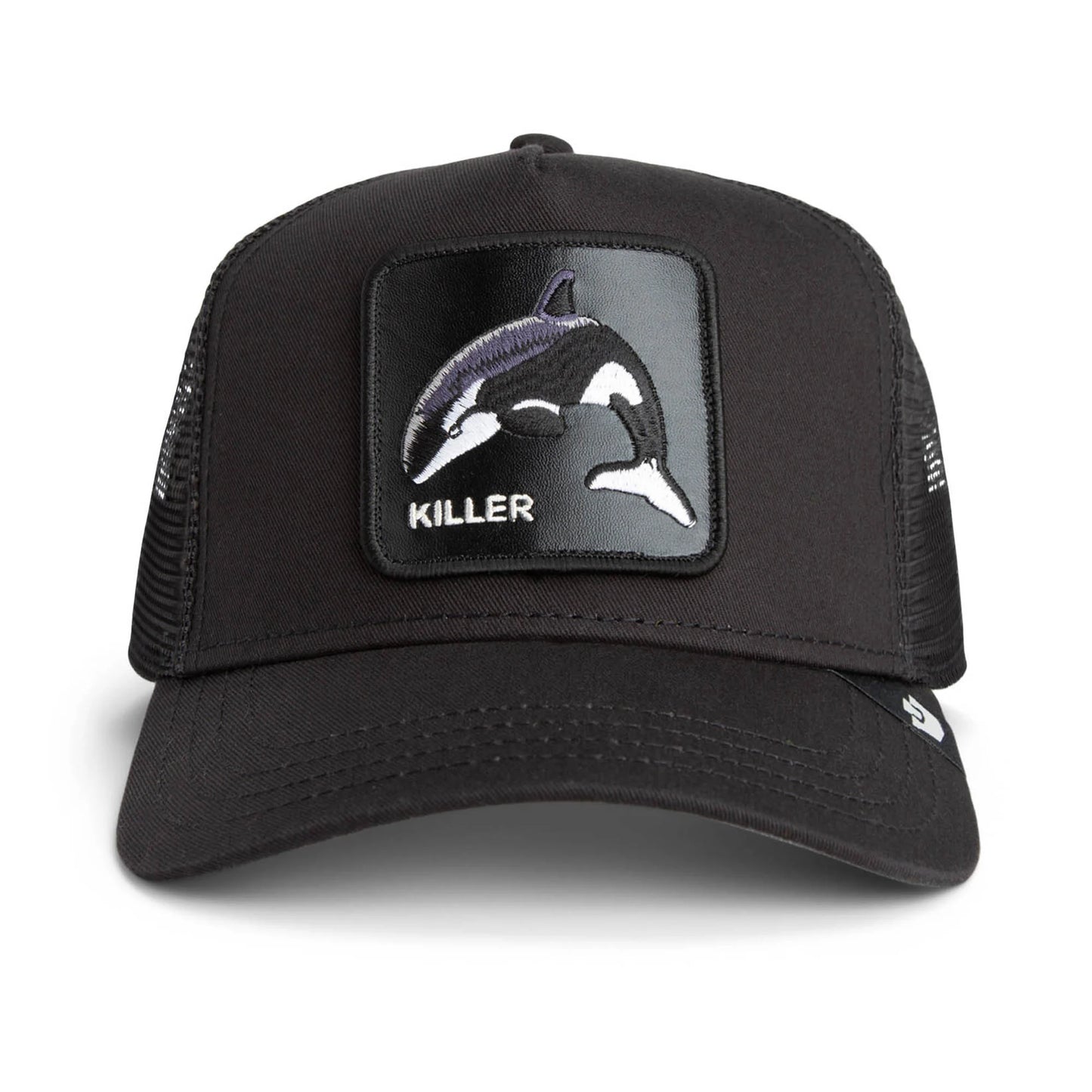 Gorra Trucker Goorin Bros. - Edición "THE KILLER WHALE" (All Black)