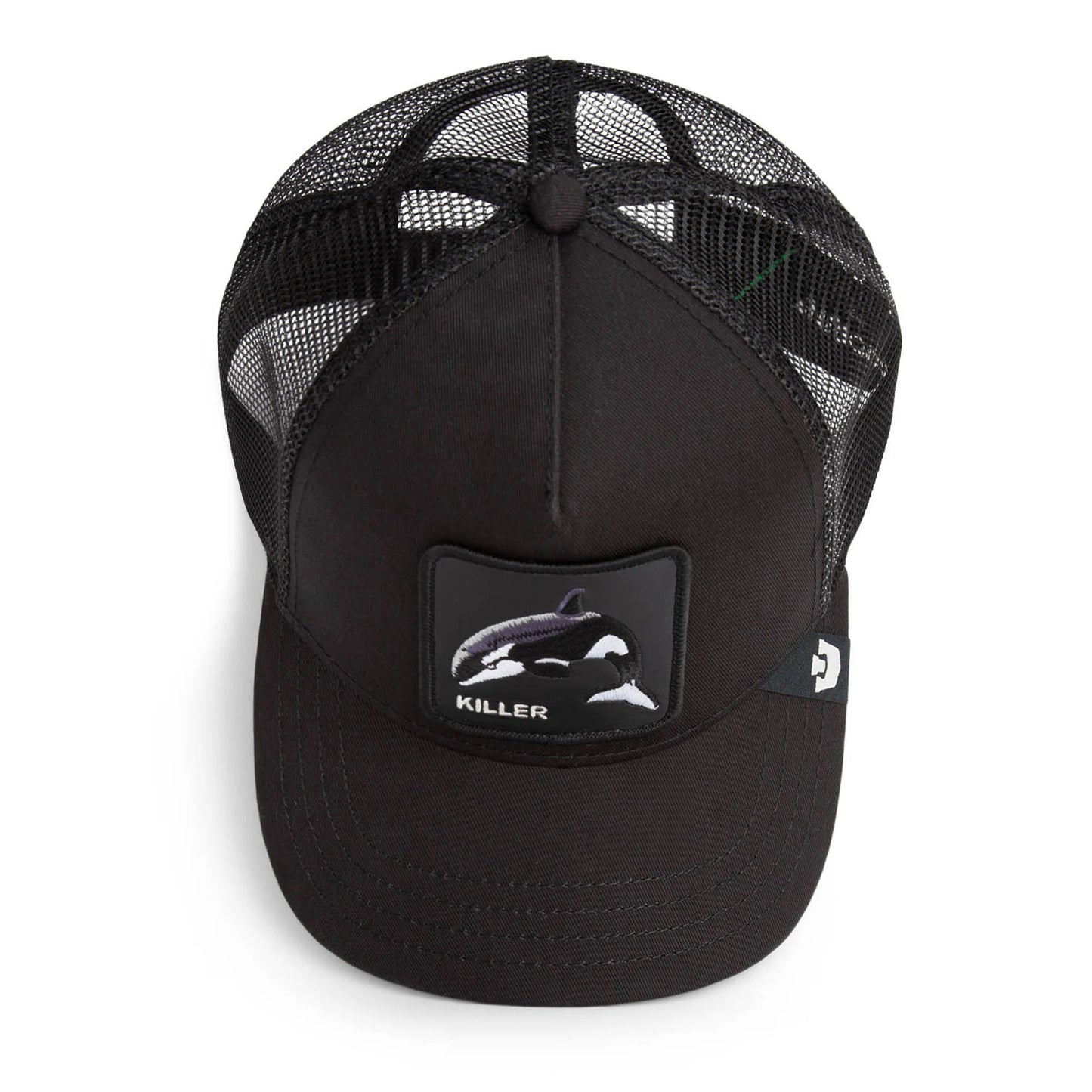 Gorra Trucker Goorin Bros. - Edición "THE KILLER WHALE" (All Black)