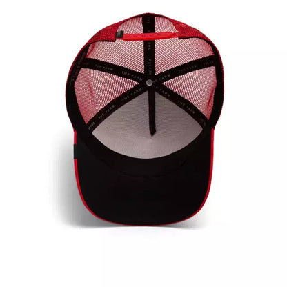 Gorra Trucker Goorin Bros. - Edición "THE RAGE SHARK" (Red & Red)