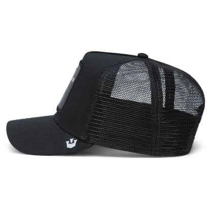 Gorra Trucker Goorin Bros. - Edición "THE SLIDE PENGUIN" (All Black)