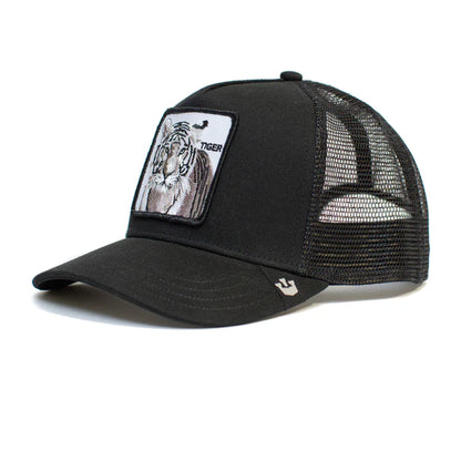 Gorra Trucker Goorin Bros. - Edición "THE WHITE TIGER" (White & Black)