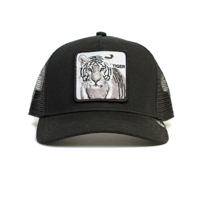 Gorra Trucker Goorin Bros. - Edición "THE WHITE TIGER" (White & Black)