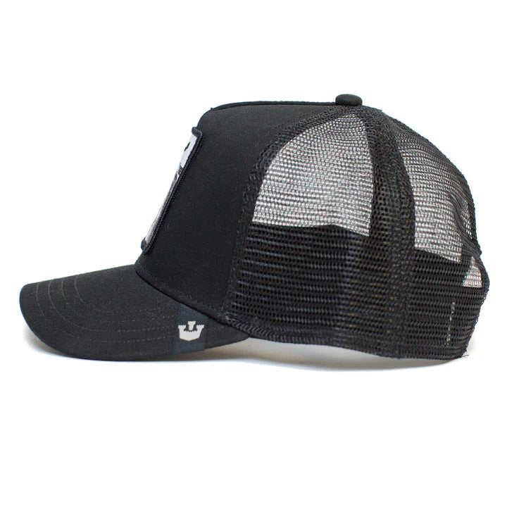 Gorra Trucker Goorin Bros. - Edición "THE WHITE TIGER" (White & Black)