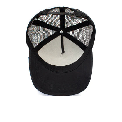 Gorra Trucker Goorin Bros. - Edición "THE KILLER WHALE" (All Black)